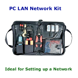 Basic LAN tool Kit with cable Tester