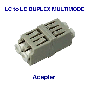 LC to LC Duplex Adapte - LC to LC Duplex Adapter Multimode