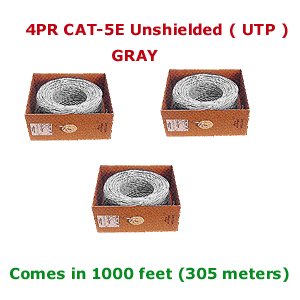 Bulk Wire CAT-5E 1000ft