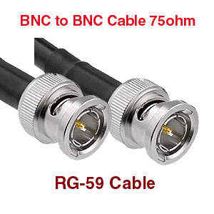 BNC to BNC RG-59 Cables