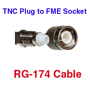 FME Female to TNC Male Cables