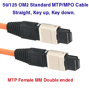 MTP or MPT OM2 Fiber Optic Cable