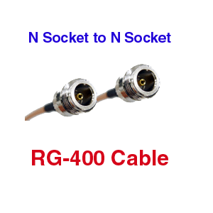 N Female to N Female RG-400 Coax Cable