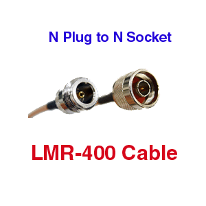 N Plug to N Female LMR-400 Cables