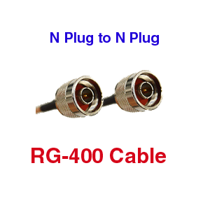 N to N RG-400 Coax Cables