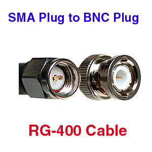SMA to BNC RG-400 Cables