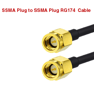 SSMA to SSMA RG-174 Coax Cables